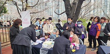 올댓뷰티아카데미 벚꽃축제 페이스페인팅,네일아트 실습