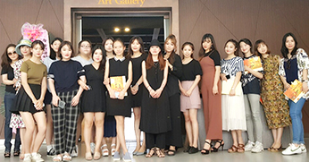 올댓뷰티아카데미 국민대학교예술대학원 분장예술전공졸업전시회 견학