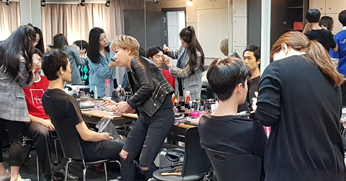올댓뷰티아카데미 서울문화예술대학교 모델학과 프로필촬영 메이크업&헤어 협찬